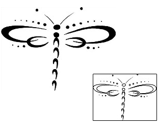Dragonfly Tattoo For Women tattoo | SLF-00052