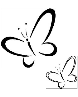 Butterfly Tattoo For Women tattoo | SLF-00053