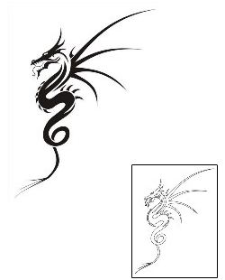 Dragon Tattoo Tattoo Styles tattoo | SMF-00017