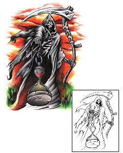 Reaper Tattoo Horror tattoo | SNF-00023
