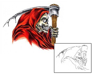 Reaper Tattoo Horror tattoo | SOF-00085