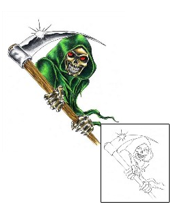 Reaper Tattoo Horror tattoo | SOF-00088
