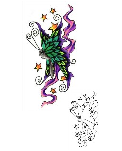 Star Tattoo Insects tattoo | SOF-00170