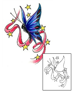 Star Tattoo Insects tattoo | SOF-00171