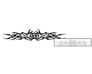 Military Tattoo Specific Body Parts tattoo | SOF-00208