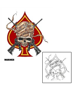 Marines Tattoo Miscellaneous tattoo | SOF-00212