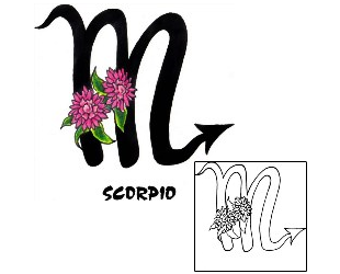 Scorpio Tattoo Plant Life tattoo | SOF-00288