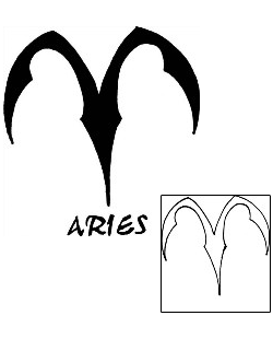 Aries Tattoo Zodiac tattoo | SOF-00301