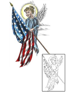 Patriotic Tattoo Religious & Spiritual tattoo | SOF-00324