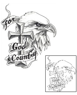 Eagle Tattoo Religious & Spiritual tattoo | SOF-00327
