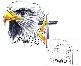 Eagle Tattoo Religious & Spiritual tattoo | SOF-00337