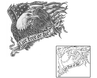 Eagle Tattoo Miscellaneous tattoo | SOF-00444