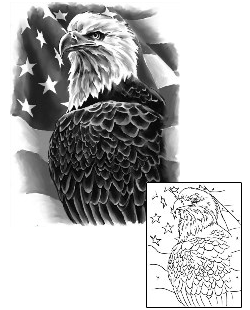 USA Tattoo Animal tattoo | SOF-00451
