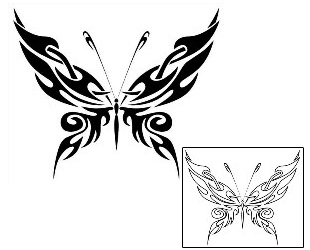 Butterfly Tattoo Specific Body Parts tattoo | SPF-00045