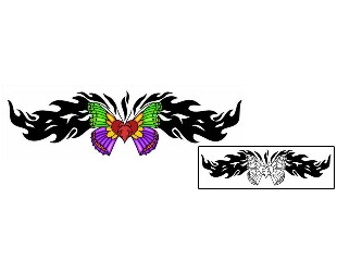 Butterfly Tattoo Specific Body Parts tattoo | SPF-00371