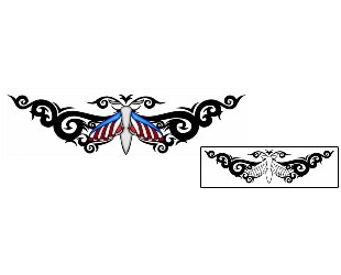 USA Tattoo Specific Body Parts tattoo | SPF-00379