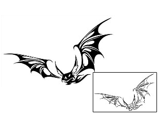 Bat Tattoo Animal tattoo | SPF-00426