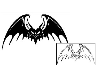 Bat Tattoo Animal tattoo | SPF-00437