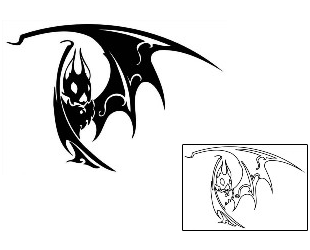Bat Tattoo Animal tattoo | SPF-00450