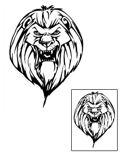 Lion Tattoo Animal tattoo | SPF-00809