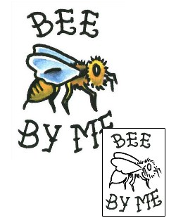 Bee Tattoo Insects tattoo | SSF-00015