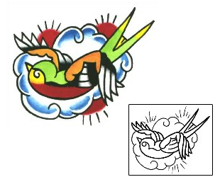 Swallow Tattoo Animal tattoo | SSF-00019