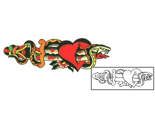 Reptiles & Amphibians Tattoo Horror tattoo | SSF-00118