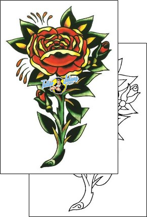 Rose Tattoo plant-life-rose-tattoos-sid-stankovitz-ssf-00133