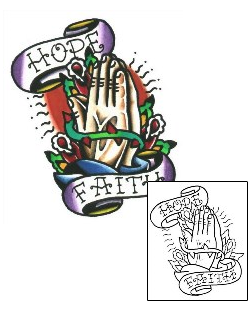 Praying Hands Tattoo Tattoo Styles tattoo | SSF-00207