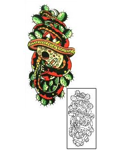 Mexican Tattoo Tattoo Styles tattoo | SSF-00241