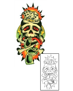 Skull Tattoo Tattoo Styles tattoo | SSF-00253
