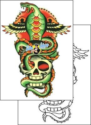 Skull Tattoo horror-skull-tattoos-sid-stankovitz-ssf-00274