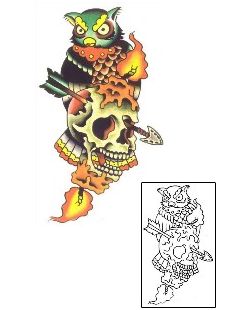 Skull Tattoo Tattoo Styles tattoo | SSF-00335
