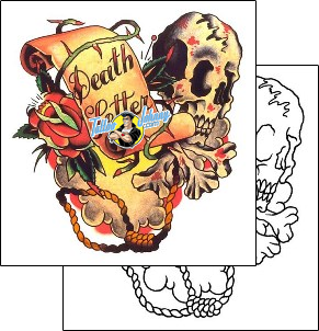 Skull Tattoo traditional-tattoos-sid-stankovitz-ssf-00386