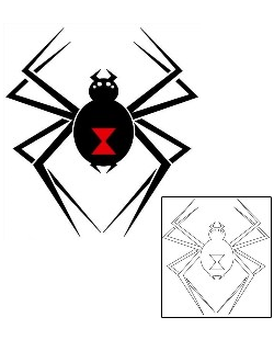Spider Tattoo Insects tattoo | STF-00020