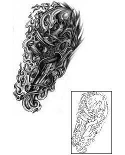 Skull Tattoo Miscellaneous tattoo | SVF-00003