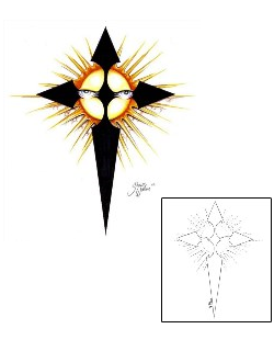 Astronomy Tattoo Religious & Spiritual tattoo | SWF-00040