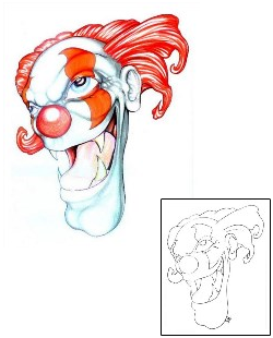 Clown Tattoo Mythology tattoo | SWF-00050