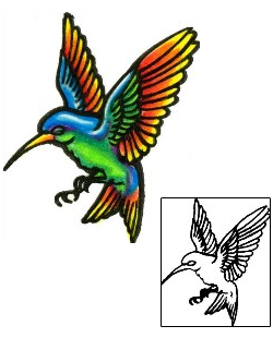 Hummingbird Tattoo Animal tattoo | SXF-00115