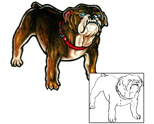 Dog Tattoo Animal tattoo | SXF-00130