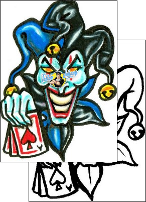 Joker - Jester Tattoo joker-tattoos-steve-comeaux-sxf-00142