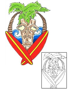 Polynesian Tattoo Religious & Spiritual tattoo | SZF-00060