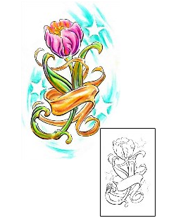Tulip Tattoo Plant Life tattoo | T9F-00071