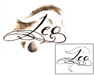 Leo Tattoo Zodiac tattoo | TDF-00035