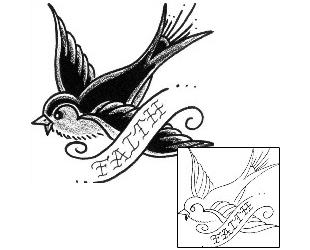 Bird Tattoo Miscellaneous tattoo | TEF-00020