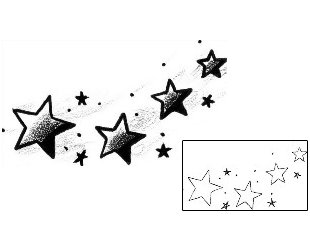 Star Tattoo Astronomy tattoo | TEF-00041