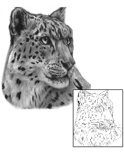 Leopard Tattoo TFF-00039