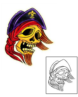 Pirate Tattoo Miscellaneous tattoo | TGF-00020
