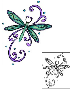 Dragonfly Tattoo For Women tattoo | THF-00142