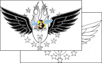 Star Tattoo wings-tattoos-timothy-ball-tlf-00056